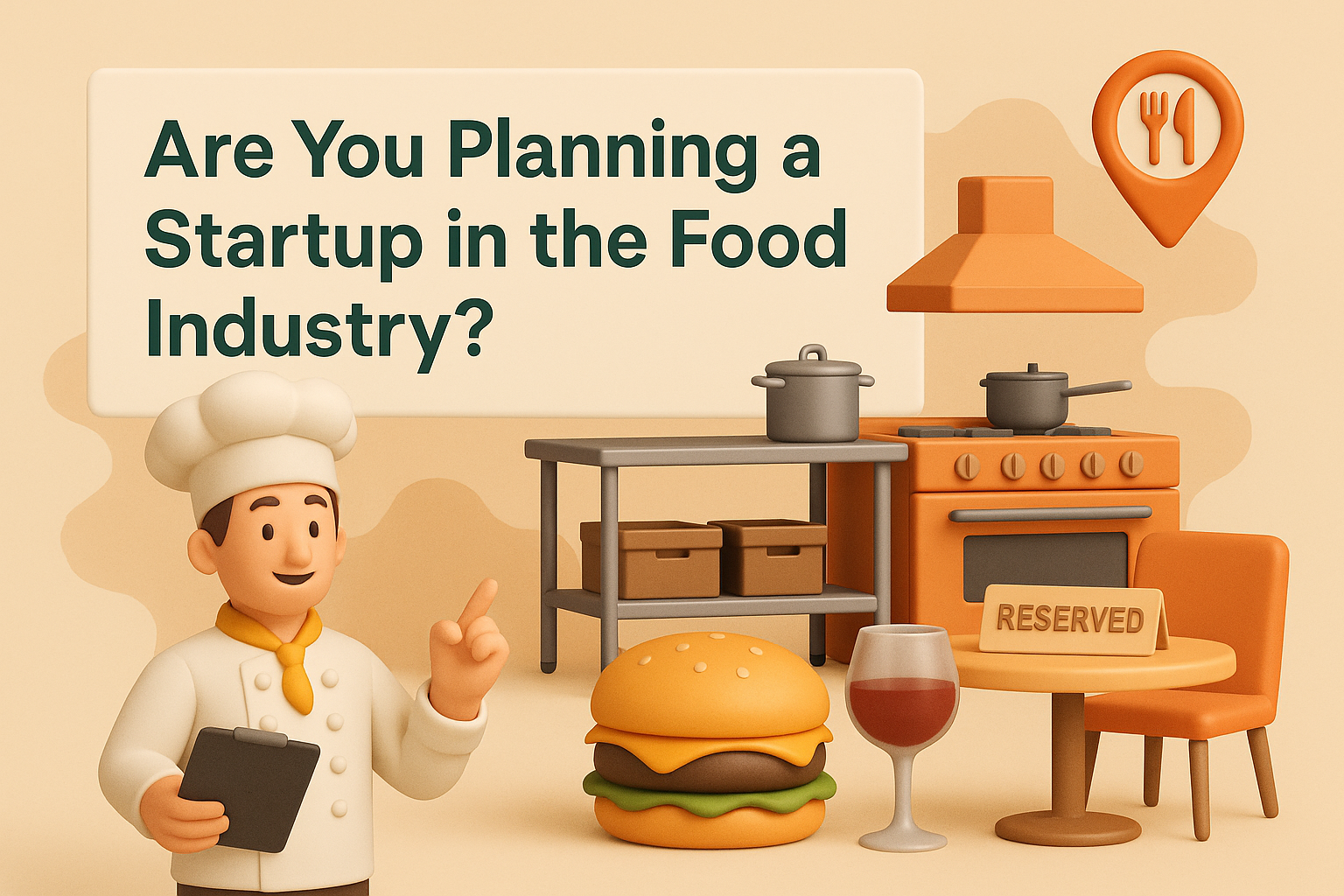 Are You Planning a Startup in the Food Industry Business? Here’s Your Ultimate Guide to Success  🧑‍🍳