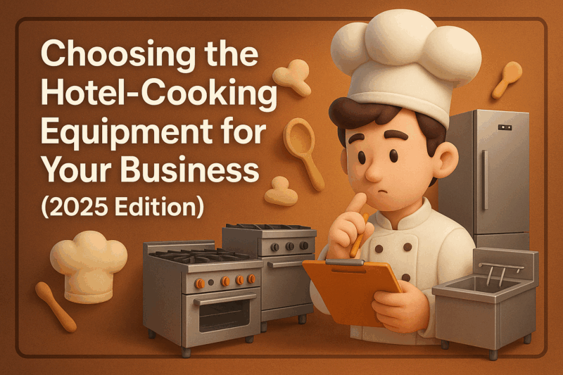 Choosing the Hotel-Cooking Equipment for Your Business (2025 Edition) 🍽️