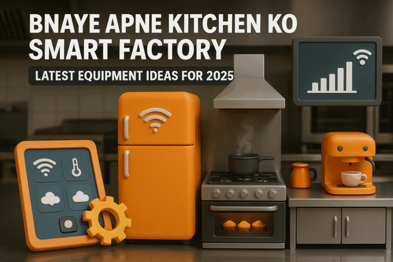 Bnaaye Apne Kitchen Ko Smart Factory: Latest Kitchen Equipment Ideas for 2025 🌟 🌟
