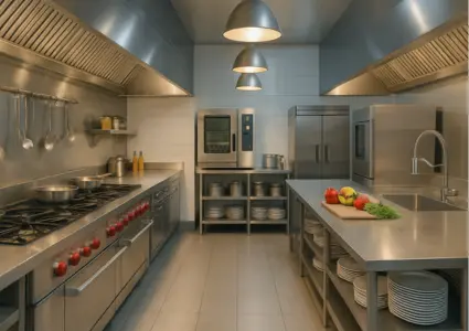 Commercial Hotel Kitchen Equipment
