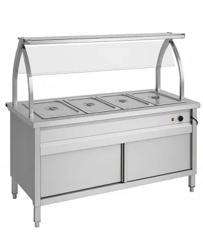 High-Quality Commercial Bain Marie Counter